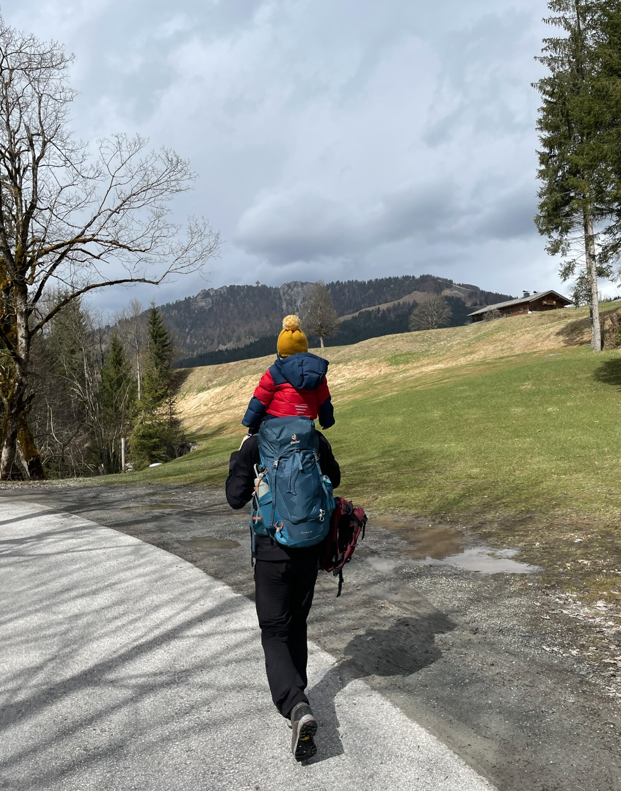 beim Wandern