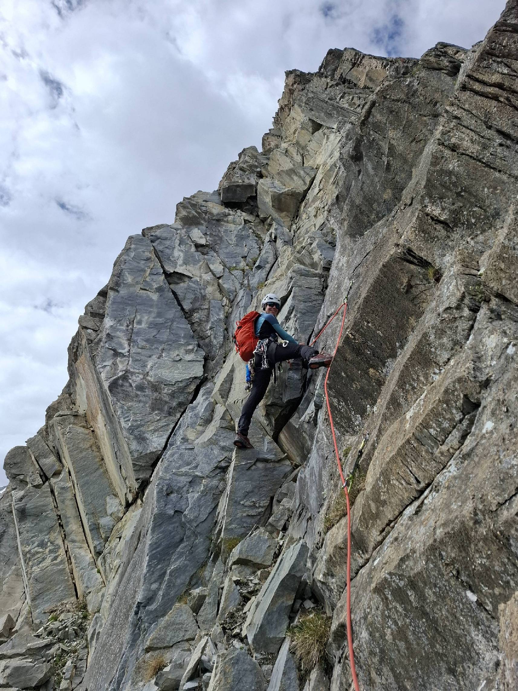 Hochalpin klettern