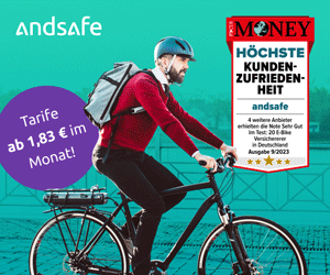andsafe Fahradversicherung