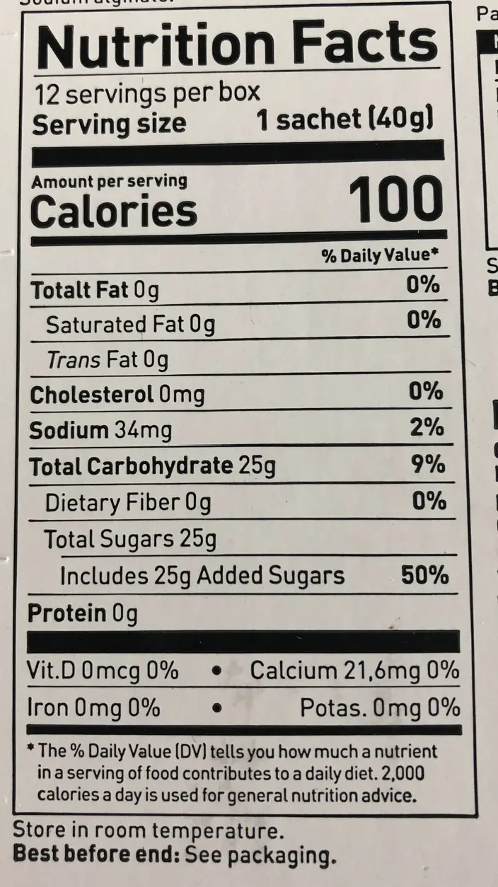 Nutrition Übersicht