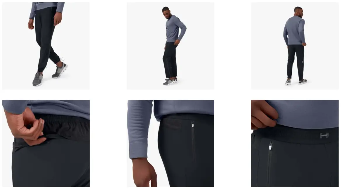 on track pants 34