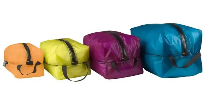 Alle Größenvarianten des Packsacks