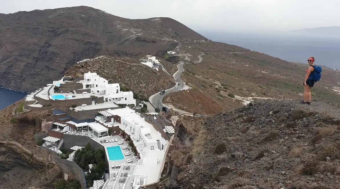 santorinwandern