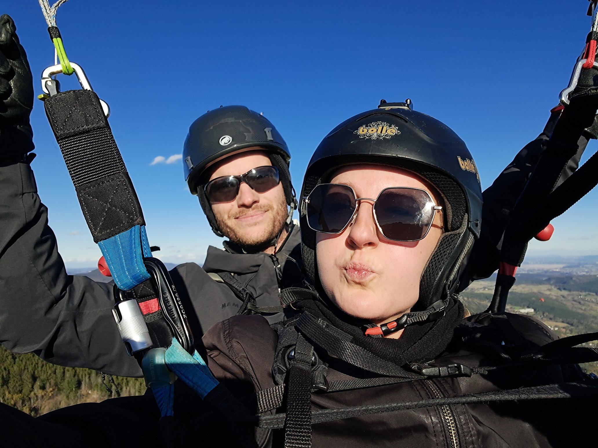beim fliegen