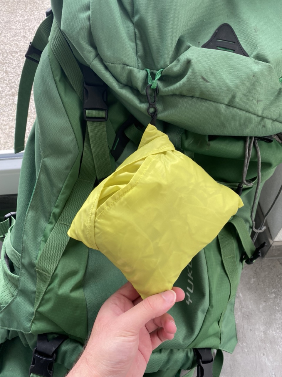 Regenüberzug