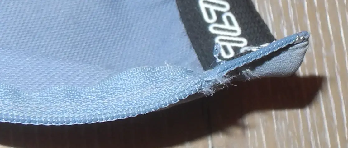 Defekter Zipp