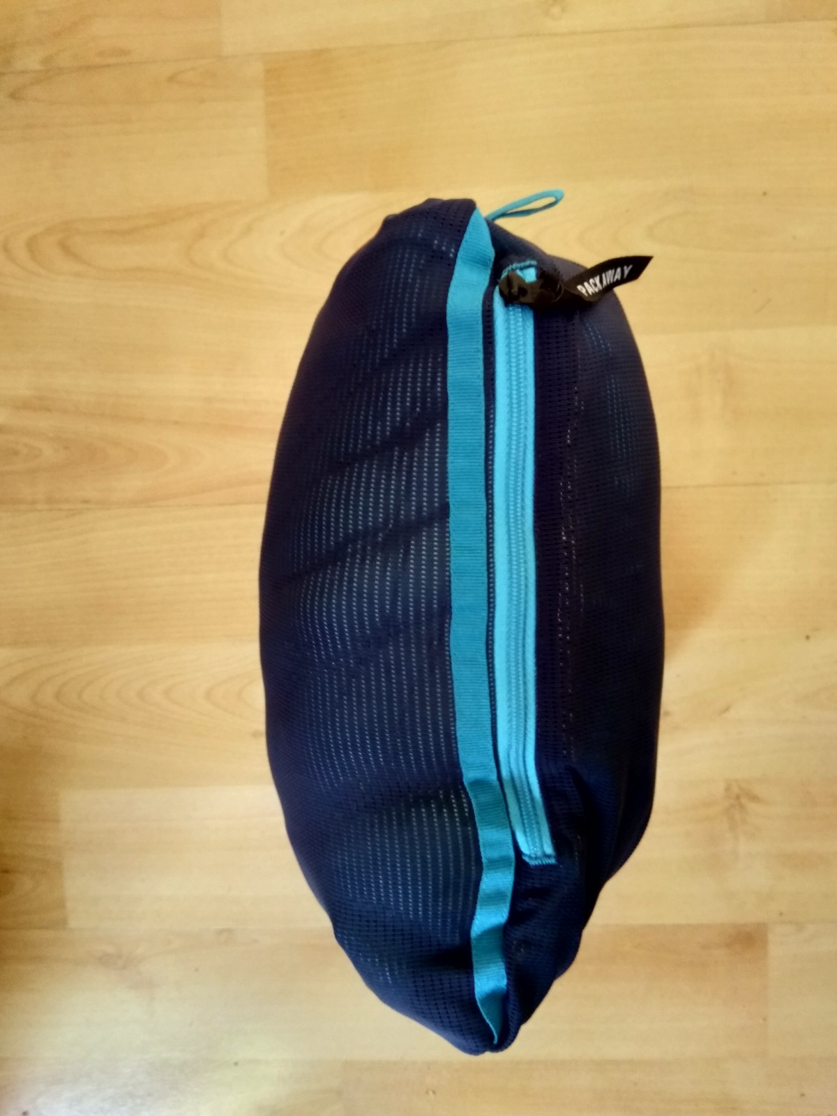 zusammengepackte Jacke