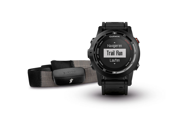 GARMIN Fenix 2 Performer Bundle GPS-Multisportuhr HRM-Run Premium Herzfrequenz-Brustgurt - Navigation