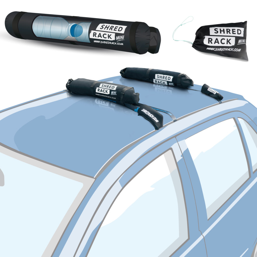 SHRED RACK Air Set - Aufblasbarer Dachträger