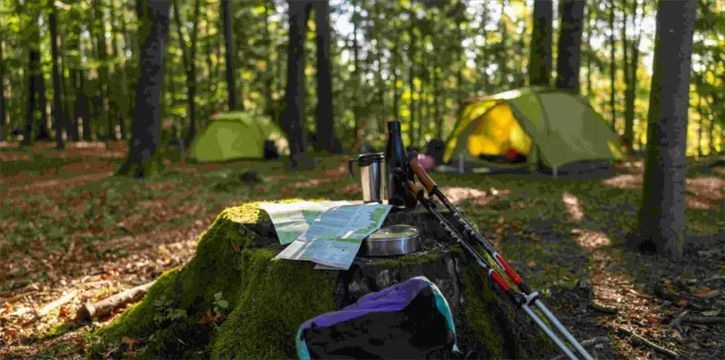 Trekkingplätze in Deutschland Frankenwald