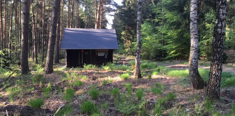 Trekkingplätze in Deutschland Forststeig Sachsen