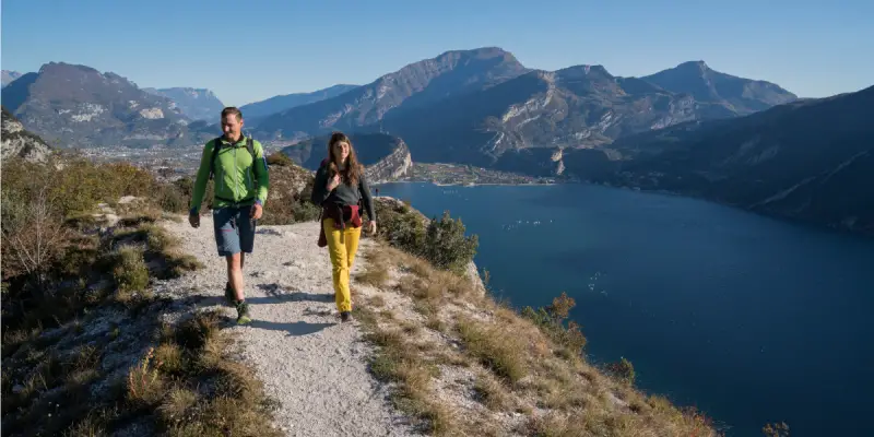 Das Dämpfungsverhalten macht den Wanderschuh aus