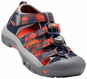 Keen Newport H2 Youth - hawaiian blue/ green glow