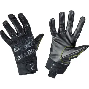 Edelrid Skinny Handschuhe (Größe M, Schwarz) | Klettersteig-Handschuhe