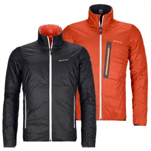 Ortovox - Swisswool Piz Boval Jacket - Wolljacke Gr S schwarz/rot
