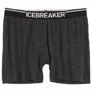 Icebreaker - Anatomica Boxers - Merinounterwäsche Gr S schwarz