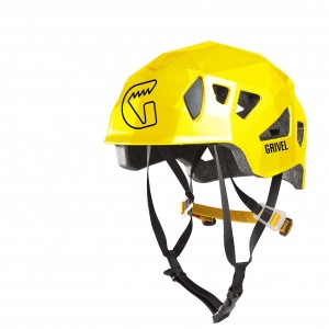 Grivel - Helmet Stealth HS (Hardshell) - Kletterhelm Gr 55-61 gelb/schwarz