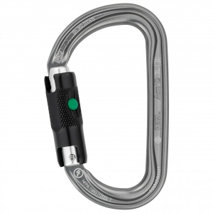 Petzl - Am'D Ball-Lock - Verschlusskarabiner grau/schwarz