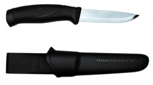 Morakniv Messer Companion schwarz , extrem scharf