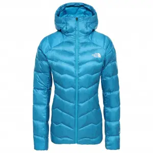 The North Face - Women's Impendor Down Hoodie - Daunenjacke Gr L blau/türkis