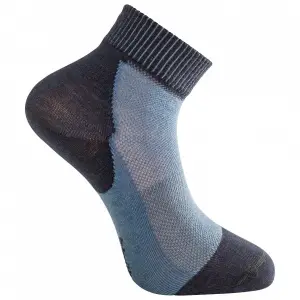 Woolpower - Socks Skilled Liner Short - Multifunktionssocken Gr 45-48 schwarz/grau