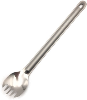 BOUNDLESS VOYAGE Titanium Long Handled Spoon Ultralight