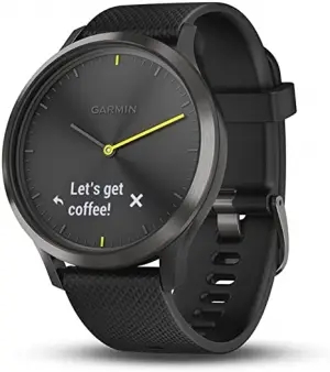 GARMIN Vivomove HR - Hybrid Smartwatch mit Fitness Tracker-Funktion modisch