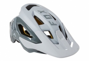 Fox speedframe pro mips helm weis   grau l  59 63 cm