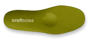 CRAFTSOLES Handgefertigte orthopädische Einlagen - Einlegesohlen
