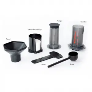 AEROBIE AeroPress Coffee & Espressomaker Kaffee-Zubereitungs-Set - Geschirr