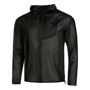 Odlo Zeroweight Dual Dry PK Waterprooof Laufjacke Herren - Schwarz, Größe M