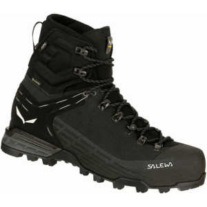 Salewa Ortles Ascent Mid GTX M Herren (Schwarz 10,5 UK, 45 EU)  Typ C (Alpine Bergstiefel) Hochtourenschuhe