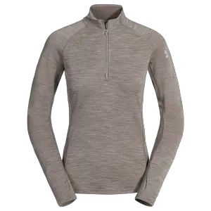 ZAJO Hejma Merino Zip Top - Damen Merinoshirt
