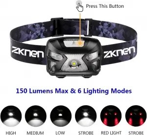 ZKNEN Stirnlampe - Stirnlampen