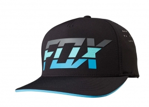 FOX Seca Splice FlexFit Black - Cap