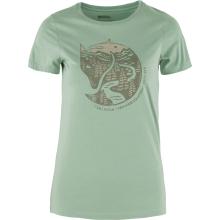 Fjällräven Damen Arctic Fox Print T-Shirt