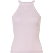 Mandala Damen Ribbed Halterneck Top