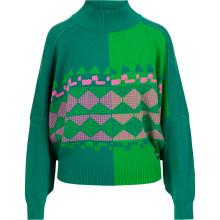 Blutsgeschwister Damen Diamond Loom Egg Pullover