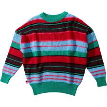 Brava Fabrics Damen Multistriped Batwing Pullover