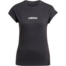 adidas Damen Essentials Linear Cotton T-Shirt