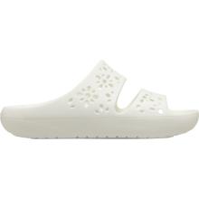Crocs Damen Classic Floral Cut Out Sandale