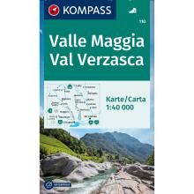 Kompass Verlag WK 110 Valle Maggia - Val Verzasca