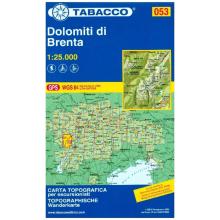 Tabacco Dolomiti die Auronzo - Comelico 017 Wanderkarte