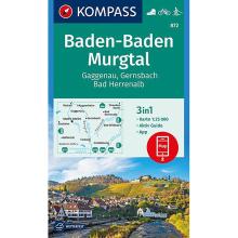 Kompass Verlag WK 872 Baden-Baden - Murgtal