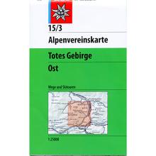 DAV AV-Karte 15/3 Totes Gebirge Ost