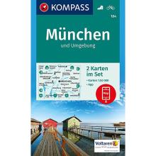 Kompass Verlag WK 184 München Umgebung - Kartenset