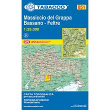 Tabacco Massiccio del Grappa-Bassano-Feltre 051 Wanderk.