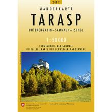 Swisstopo Tarasp 249T Wanderkarte 1:50 000