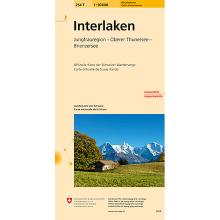 Swisstopo Interlaken 254T Wanderkarte 1:50 000