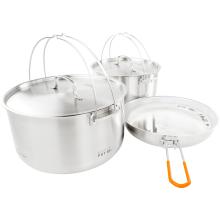 GSI Glacier Stainless Troop Kochgeschirr Set